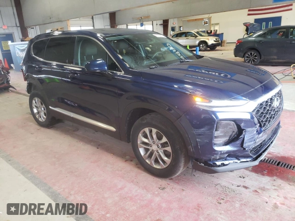 2020 Hyundai Santa Fe SEL with VIN 5NMS3CAD3LH188567, listed as a Copart auction lot 68756892 with 25,928 mi miles. Bid and sale history available at carsss.com. Image 4.