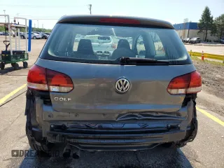 2010 Volkswagen Golf with VIN WVWAA7AJ0AW292314, listed as a Copart auction lot 62326964 with 70,105 mi miles and Clean title. Bid and sale history available at DreamBid. Image 6.
