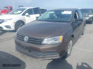 2015 Volkswagen Jetta Sedan 2.0L S with VIN 3VW2K7AJ8FM294379, listed as a IAAI auction lot 41960113 with 156,568 mi miles. Bid and sale history available at carsss.com. Image 2.