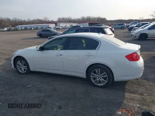 2015 Infiniti Q40 with VIN JN1CV6AR2FM524365, listed as a IAAI auction lot 41751603 with 1 mi miles. Bid and sale history available at carsss.com. Image 14.