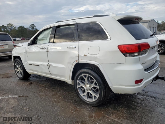 2021 Jeep Grand Cherokee Overland with VIN 1C4RJFCG1MC671472, listed as a Copart auction lot 86326714 with 103,760 mi miles and Salvage Title. Bid and sale history available at carsss.com. Image 2.