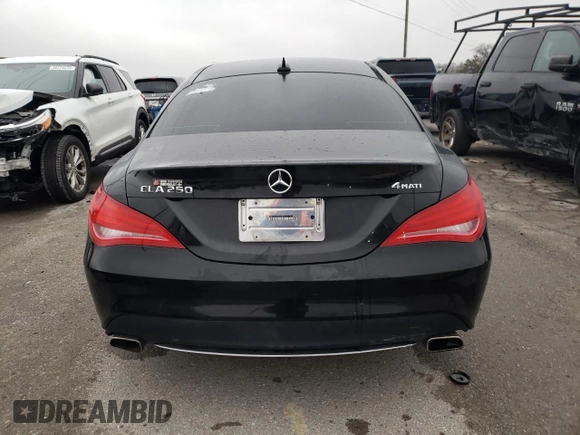 2016 Mercedes-Benz CLA 250 with VIN WDDSJ4GB3GN388431, listed as a Copart auction lot 38609773 with 118,417 mi miles and . Bid and sale history available at DreamBid. Image 6.