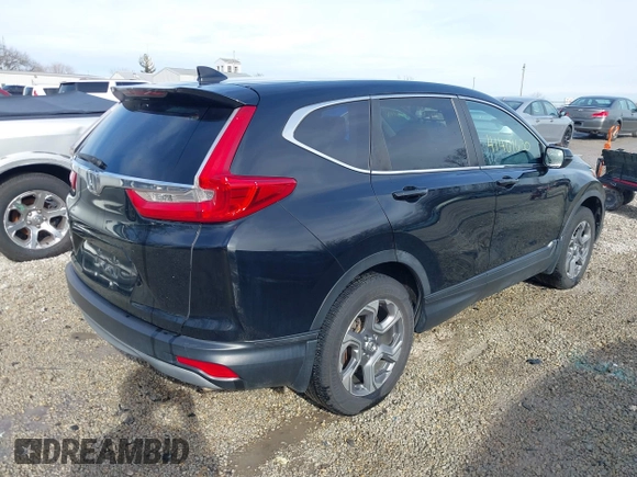 2018 Honda CR-V EX-L with VIN 7FARW2H81JE056337, listed as a IAAI auction lot 41469630 with 89,375 mi miles. Bid and sale history available at carsss.com. Image 4.