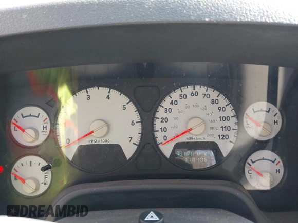 2006 Dodge 1500 SLT with VIN 1D7HU18N66S663136, listed as a IAAI auction lot 41911826 with 178,106 mi miles and . Bid and sale history available at DreamBid. Image 7.