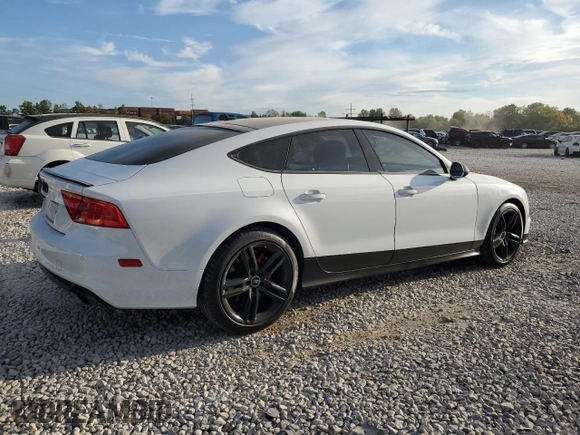 2014 Audi A7 3.0 Prestige with VIN WAU2GAFC2EN030166, listed as a Copart auction lot 72120114 with 88,023 mi miles and Salvage Title. Bid and sale history available at carsss.com. Image 3.