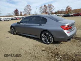 2019 BMW 7 Series 740i with VIN WBA7E2C53KB216819, listed as a Copart auction lot 76676013 with 60,928 mi miles. Bid and sale history available at carsss.com. Image 2.