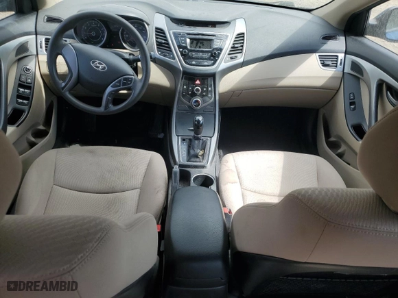 2016 Hyundai Elantra Value Edition with VIN KMHDH4AE4GU489514, listed as a Copart auction lot 50156535 with 83,980 mi miles and Salvage Title. Bid and sale history available at carsss.com. Image 8.