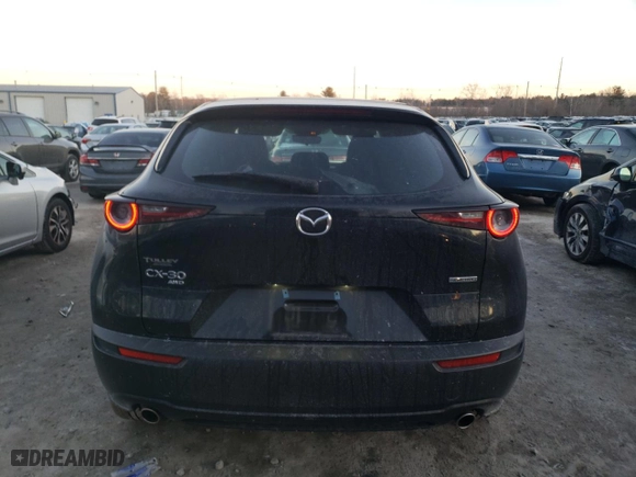2024 Mazda CX-30 2.5 S with VIN 3MVDMBAM5RM634870, listed as a Copart auction lot 89099555 with 10,753 mi miles and Salvage Title. Bid and sale history available at carsss.com. Image 6.