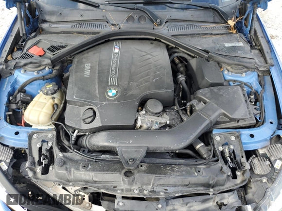 2015 BMW 2 Series M235i with VIN WBA1J7C58FV358750, listed as a Copart auction lot 43540275 with 123,223 mi miles and Salvage Title. Bid and sale history available at carsss.com. Image 11.