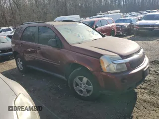 2007 Chevrolet Equinox LS with VIN 2CNDL23F076241283, listed as a Copart auction lot 46276425 with 0 mi miles and Salvage Title. Bid and sale history available at carsss.com. Image 4.