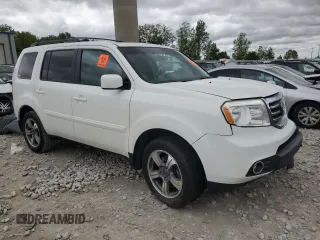 2015 Honda Pilot SE with VIN 5FNYF4H36FB055411, listed as a Copart auction lot 57334135 with Not provided miles and Clean title. Bid and sale history available at DreamBid. Image 4.