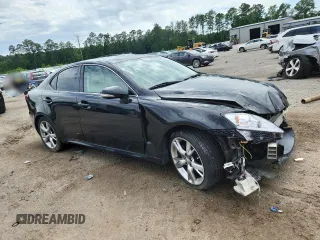 2010 Lexus IS 250 with VIN JTHBF5C24A2098391, listed as a Copart auction lot 60472255 with Not provided miles and Salvage title. Bid and sale history available at DreamBid. Image 4.