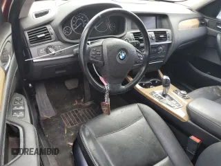 2013 BMW X3 xDrive28i with VIN 5UXWX9C5XDLK59597, listed as a Copart auction lot 54654005 with Not Provided miles and Clean Title. Bid and sale history available at DreamBid. Image 8.