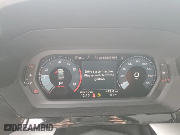 2023 Audi A3 Premium z VIN WAUAUDGY3PA090452, wystawiony jako Copart lot #49063675 z przebiegiem 43 710 mil mil oraz Czysty tytuł • Clean title. Historia ofert i sprzedaży dostępna na DreamBid. Obrazek 9.