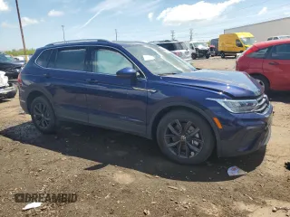 2024 Volkswagen Tiguan SE с VIN 3VVMB7AX8RM126148, выставлен на аукционе Copart как лот 54236005 с пробегом 3 110 миль миль и Чистый • Clean title. История ставок и продаж доступна на DreamBid. Изображение 4.