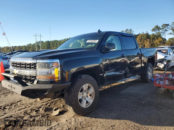 2017 Chevrolet Silverado 1500 LT with VIN 3GCPCREH1HG282357, listed as a Copart auction lot 83565994 with 175,108 mi miles and Salvage Title. Bid and sale history available at DreamBid. Image 1.