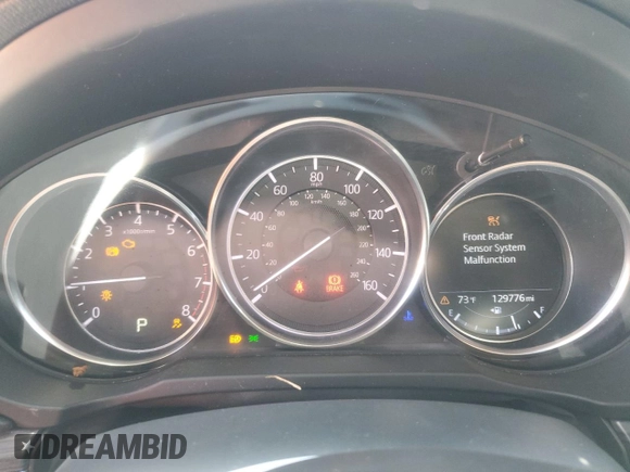 2018 Mazda CX-5 Grand Touring with VIN JM3KFADM9J0343621, listed as a Copart auction lot 52284475 with 129,776 mi miles and Salvage Title. Bid and sale history available at DreamBid. Image 9.