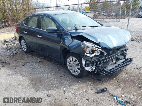 2017 Nissan Sentra S with VIN 3N1AB7APXHY375031, listed as a IAAI auction lot 41739459 with 24,285 mi miles and . Bid and sale history available at carsss.com. Image 1.