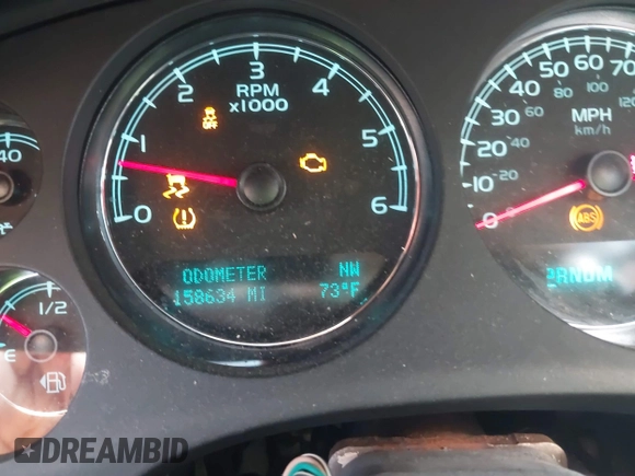 2013 Chevrolet Tahoe Commercial with VIN 1GNSK2E02DR167962, listed as a IAAI auction lot 42554839 with 158,634 mi miles and . Bid and sale history available at DreamBid. Image 15.