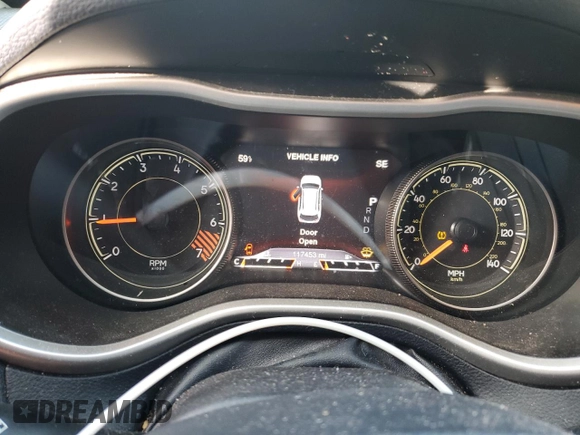 2015 Jeep Cherokee Limited with VIN 1C4PJLDB6FW507807, listed as a Copart auction lot 44366245 with 117,453 mi miles and Salvage Title. Bid and sale history available at DreamBid. Image 9.