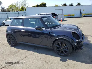 2013 MINI Hardtop S with VIN WMWSV3C5XDT396202, listed as a Copart auction lot 52175055 with 50,701 mi miles and Salvage Title. Bid and sale history available at DreamBid. Image 4.