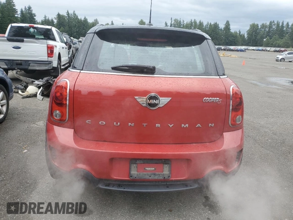 2014 MINI Countryman S with VIN WMWZC3C53EWP25410, listed as a Copart auction lot 62900915 with 122,088 mi miles and Clean title. Bid and sale history available at DreamBid. Image 6.
