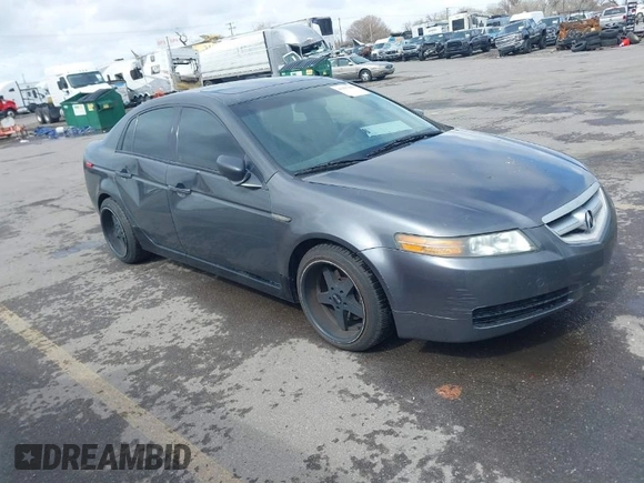 2005 Acura TL with VIN 19UUA66285A067183, listed as a IAAI auction lot 41937183 with 235,299 mi miles. Bid and sale history available at carsss.com. Image 1.