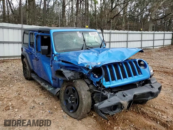 2022 Jeep Wrangler Unlimited Sport z VIN 1C4HJXDN6NW232539, wystawiony jako Copart lot #43936495 z przebiegiem 29 571 mil mil oraz Szkoda całkowita • Salvage title. Historia ofert i sprzedaży dostępna na DreamBid. Obrazek 10.