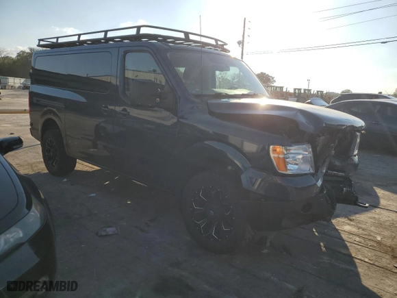 2021 Nissan NV Passenger NV3500 HD SL with VIN 5BZAF0AA9MN850082, listed as a Copart auction lot 73781874 with 70,190 mi miles and Salvage Title. Bid and sale history available at carsss.com. Image 4.