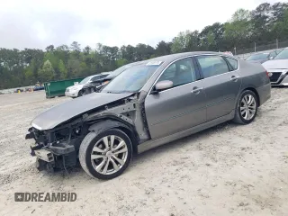 2010 Infiniti M with VIN JN1CY0AP4AM910541, listed as a Copart auction lot 50558175 with 249,167 mi miles and Salvage Title. Bid and sale history available at carsss.com. Image 1.