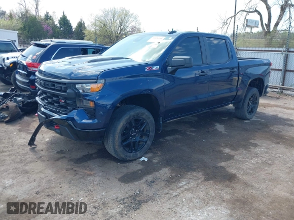 2022 Chevrolet Silverado 1500 Custom Trail Boss with VIN 3GCPDCEK3NG684432, listed as a IAAI auction lot 41896116 with 37,523 mi miles and . Bid and sale history available at DreamBid. Image 18.