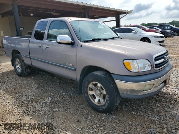 2002 Toyota Tundra SR5 with VIN 5TBRN34102S246164, listed as a Copart auction lot 54089355 with 241,204 mi miles and Clean Title. Bid and sale history available at DreamBid. Image 4.