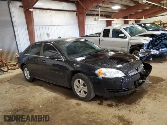 2014 Chevrolet Impala LS z VIN 2G1WA5E34E1117477, wystawiony jako Copart lot #48778875 z przebiegiem 107 298 mil mil oraz Czysty tytuł • Clean title. Historia ofert i sprzedaży dostępna na DreamBid. Obrazek 4.