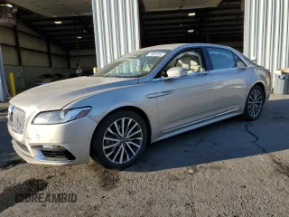 2017 Lincoln Continental Select with VIN 1LN6L9SP6H5605358, listed as a Copart auction lot 77961924 with 68,776 mi miles and Salvage Title. Bid and sale history available at carsss.com. Image 1.
