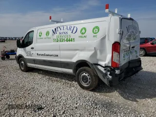 2024 Ford Transit Cargo with VIN 1FTYE1Y85RKA92213, listed as a Copart auction lot 51353935 with 4,645 mi miles and Salvage Title. Bid and sale history available at carsss.com. Image 3.