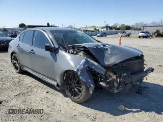 2008 Infiniti G35 Journey with VIN JNKBV61E18M227076, listed as a Copart auction lot 48754565 with 174,518 mi miles and Salvage Title. Bid and sale history available at DreamBid. Image 4.