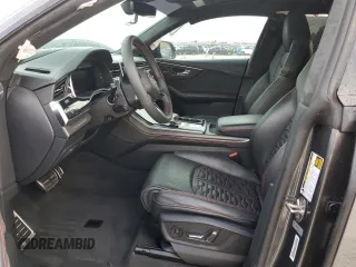 2020 Audi RS Q8 z VIN WU1ARAF16LD020446, wystawiony jako Copart lot #43275034 z przebiegiem Nie podano mil oraz . Historia ofert i sprzedaży dostępna na DreamBid. Obrazek 7.