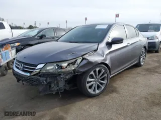 2014 Honda Accord Sedan Sport with VIN 1HGCR2F55EA274069, listed as a IAAI auction lot 41073955 with 146,525 mi miles. Bid and sale history available at carsss.com. Image 2.