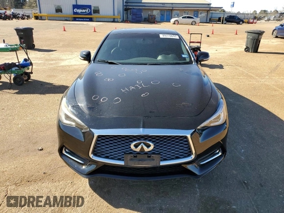 2017 Infiniti Q60 Premium with VIN JN1CV7EK6HM110835, listed as a Copart auction lot 89210655 with 136,532 mi miles and Clean Title. Bid and sale history available at DreamBid. Image 5.