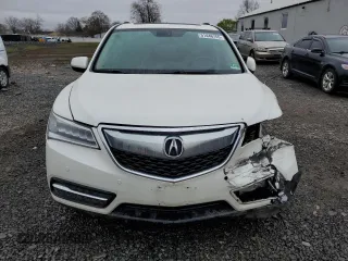 2015 Acura MDX Advance with VIN 5FRYD4H87FB031277, listed as a Copart auction lot 51446755 with 131,059 mi miles and Salvage title. Bid and sale history available at DreamBid. Image 5.