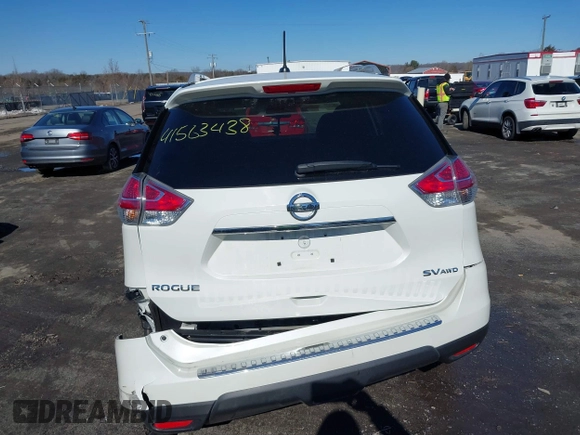 2016 Nissan Rogue SL with VIN 5N1AT2MV9GC773664, listed as a IAAI auction lot 41563438 with 57,264 mi miles and . Bid and sale history available at DreamBid. Image 16.