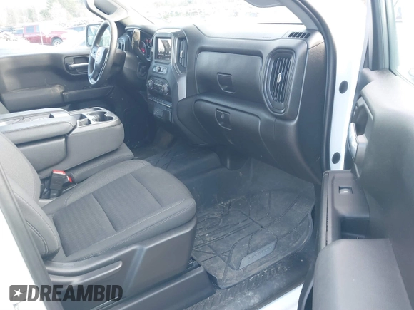 2022 Chevrolet Silverado 1500 Custom with VIN 1GCPDBEKXNZ599159, listed as a IAAI auction lot 41136493 with 23,412 mi miles. Bid and sale history available at carsss.com. Image 5.
