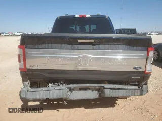 2021 Ford F-150 XL with VIN 1FTFW1E87MFB16277, listed as a Copart auction lot 48711215 with 81,861 mi miles and Salvage Title. Bid and sale history available at carsss.com. Image 6.