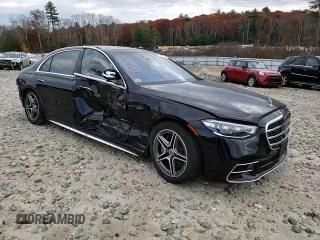 2023 Mercedes-Benz S-Class S 580e with VIN W1K6G6KB7PA195936, listed as a Copart auction lot 76337044 with 18,773 mi miles and Salvage Title. Bid and sale history available at carsss.com. Image 11.