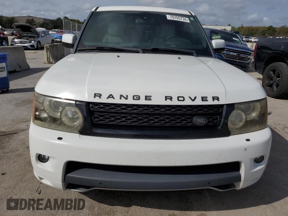 2012 Land Rover Range Rover Sport SC with VIN SALSH2E42CA729956, listed as a Copart auction lot 79765734 with 235,240 mi miles and Clean Title. Bid and sale history available at carsss.com. Image 5.