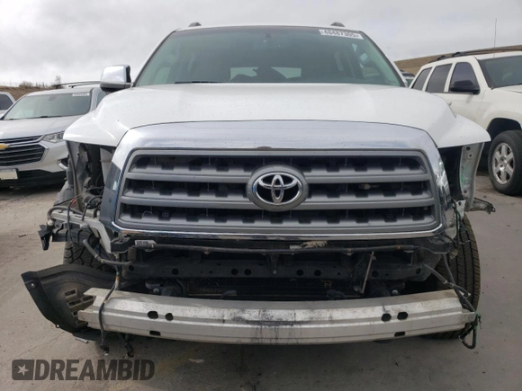 2017 Toyota Sequoia Limited with VIN 5TDJW5G11HS147693, listed as a Copart auction lot 48487305 with 163,857 mi miles and Salvage Title. Bid and sale history available at carsss.com. Image 5.