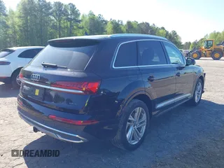 2021 Audi Q7 Premium Plus with VIN WA1LXAF71MD037845, listed as a IAAI auction lot 41987970 with 51,489 mi miles and . Bid and sale history available at DreamBid. Image 4.