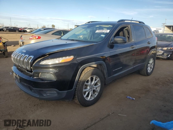 2017 Jeep Cherokee Altitude с VIN 1C4PJLAB2HW611217, выставлен на аукционе Copart как лот 74448724 с пробегом 90 508 миль миль и Списание • Salvage title. История ставок и продаж доступна на DreamBid. Изображение 1.