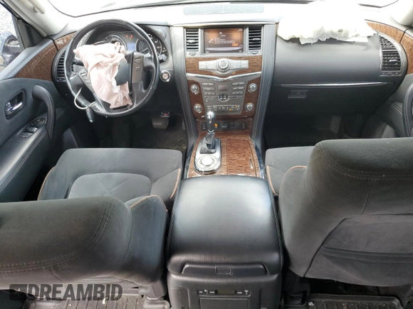2018 Nissan Armada SV with VIN JN8AY2ND0J9052654, listed as a Copart auction lot 64750694 with 160,102 mi miles and Salvage Title. Bid and sale history available at carsss.com. Image 8.
