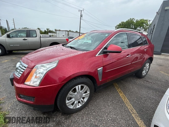 2015 Cadillac SRX Luxury Collection z VIN 3GYFNBE37FS569840, wystawiony jako Copart lot #56965835 z przebiegiem 183 817 mil mil oraz Tytuł czysty. Historia ofert i sprzedaży dostępna na DreamBid. Obrazek 2.